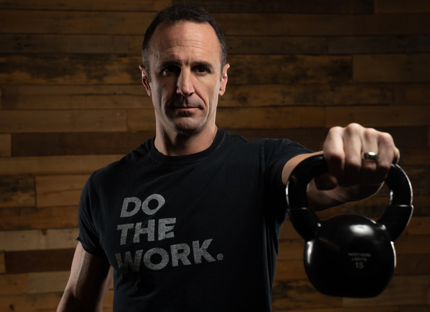 Personal trainer branding portrait